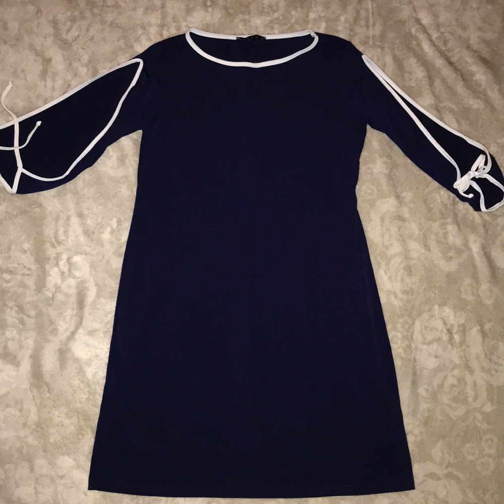 Dark navy blue dress